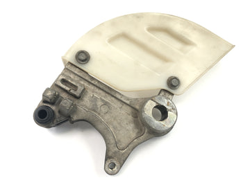 Honda NX 650 RD08 [1995] - brake disc protection cover front hub braking anchor