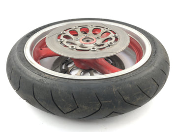 Suzuki GSX R 1100 GV73B [1990] - front wheel wheel rim at the front with brake discs