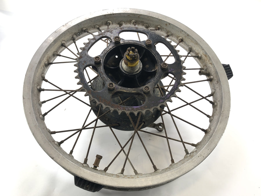 Yamaha XT 500 1U6 [1981] - Rear wheel rim with brake drum