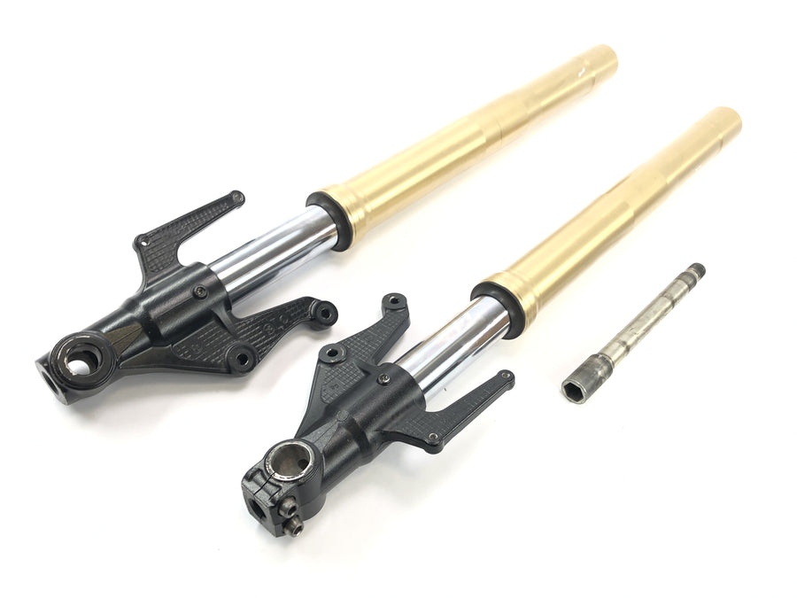 Triumph Street Triple R 675 D67LD [2010] - fork telegabel with axis upside down