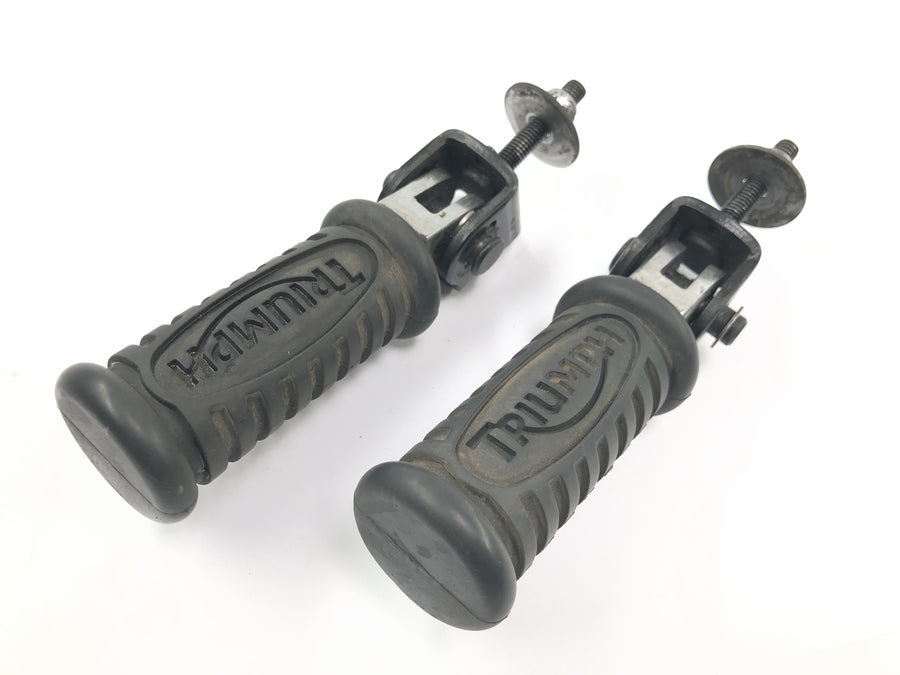 Triumph Bonneville T100 986MF [2012] - Footrest footrest system pillion foldable pair