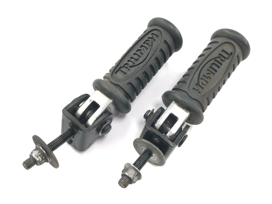 Triumph Bonneville T100 986MF [2012] - Footrest footrest system pillion foldable pair