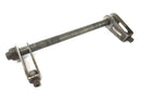 Suzuki GSX-R 1100 W GU75 C [1994] - Rear wheel axle axle with chain tensioner-1