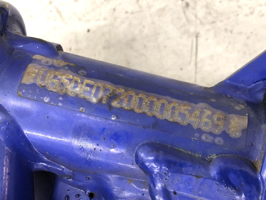 Yamaha WR 125 X DE07 [2010] - Frame main frame with papers