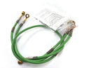 Kawasaki Z 1000 ZRT00A [2006] - Brake lines steel braided green front and rear with ABE-3