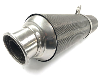 Triumph Daytona 900 T300 [1993] - silencer on the right exhaust carbon - 0