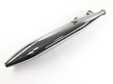 Moto Guzzi V7 Special [1971] - exhaust rear silencer right silencer chrome plated - 0