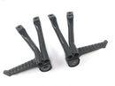 Kawasaki ZXR 400 ZX400L [1992] - Pillion footrests with rear footrest holder pair-2