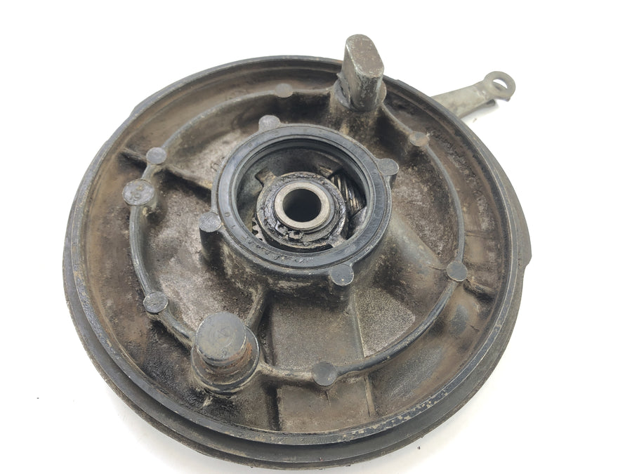 Yamaha XT 500 1U6 [1981] - Front brake drum without brake shoes