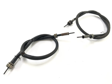 Yamaha XT 500 1U6 [1981] - Speedometer cable and tachometer cable set