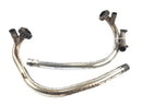 Triumph Bonneville T140V [1976] - manifold exhaust manifold manifolds exhaust on the left and right-3