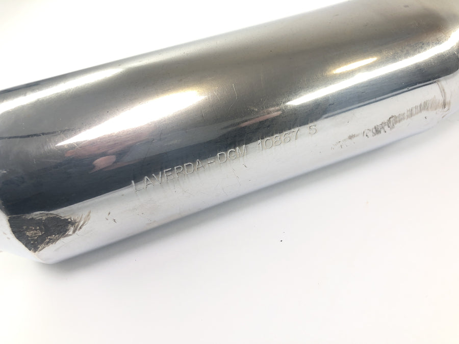 Laverda 1000 [1978] - Exhaust silencer rear silencer muffler chrome right