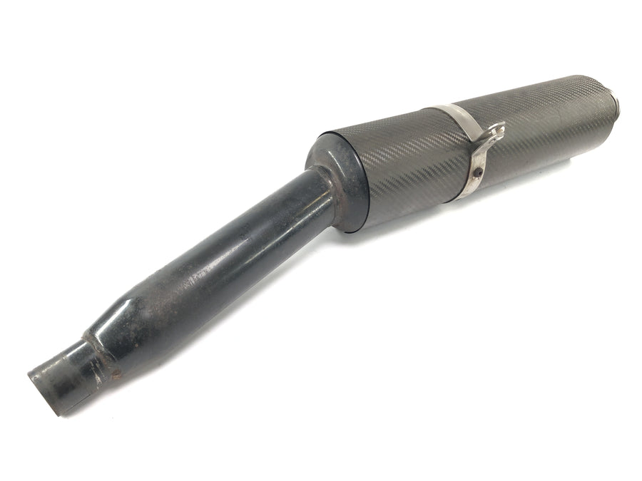 Triumph Daytona 900 T300 [1993] - silencer on the right exhaust carbon