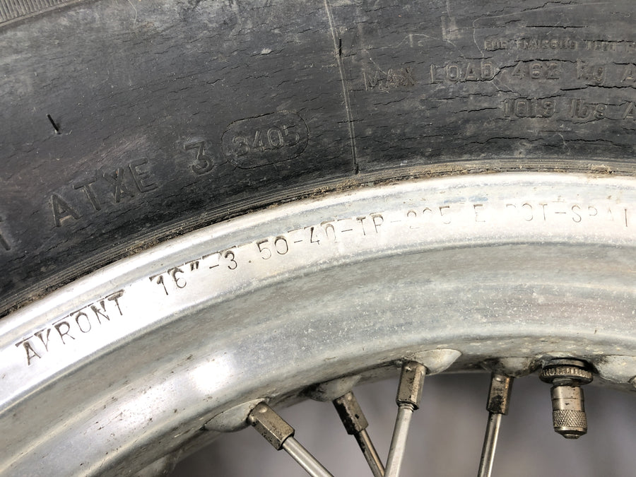 Triumph Thunderbird 900 T309RT [1996] - Rear wheel rim rear