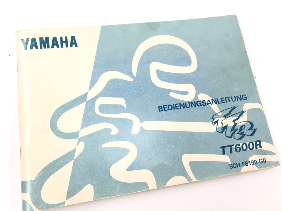 Yamaha TT 600 R DJ01 [1998] - operating instructions