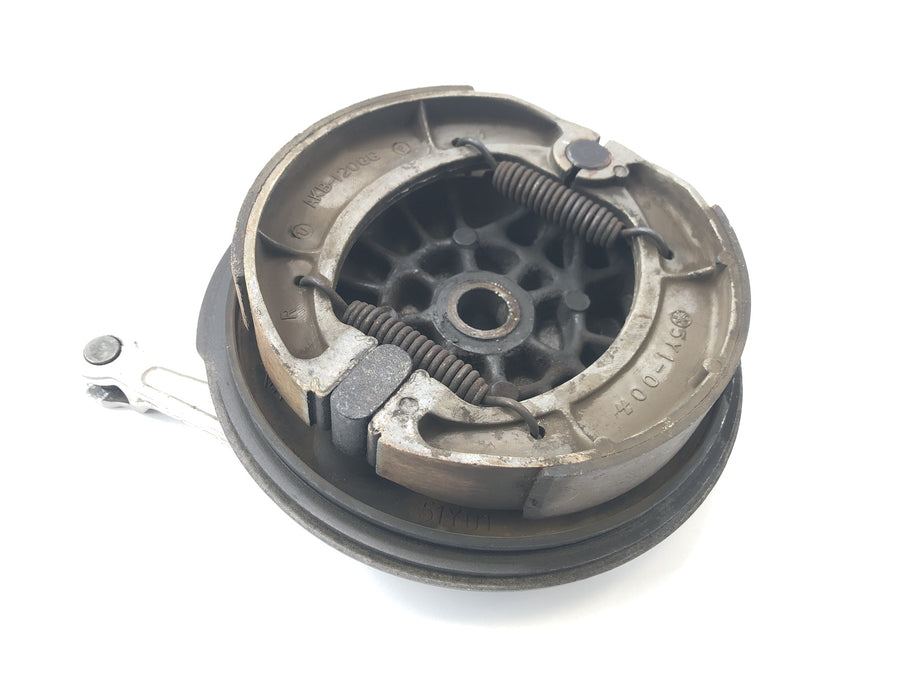 Yamaha XT 600 Z Ténéré 55W [1986] - brake drum brake anchor plate at the front