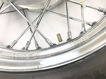 Triumph Bonneville T100 986MF [2012] - Rear wheel rim wheel 3.50 x 17" spoke wheel - 0