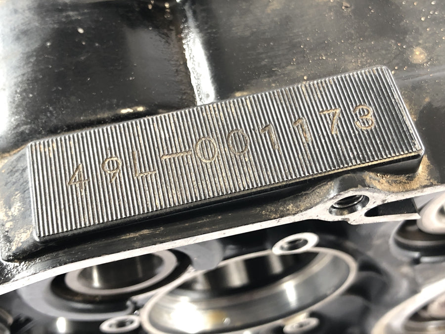Yamaha XT 600 Zentere 34L [1985] - motor housing empty housing