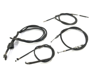 Yamaha XT 500 1U6 [1981] - Bowden cable set throttle cable decompression cable clutch cable brake cable front