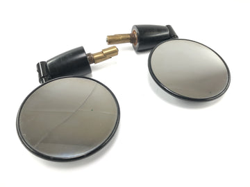 Ducati Monster SR2 800 M4 [2006] - Lenkergewichte mit Spiegel Rückspiegel Lenkerendspiegel rund Set Paar