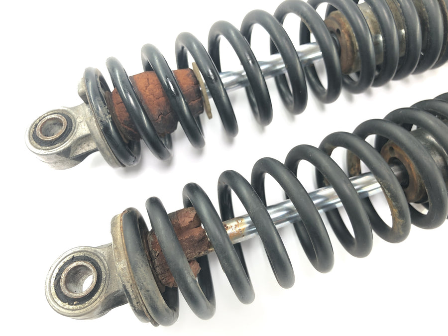 Yamaha XT 500 1U6 [1981] - Shock absorber spring strut pair Koni stop buffers damaged