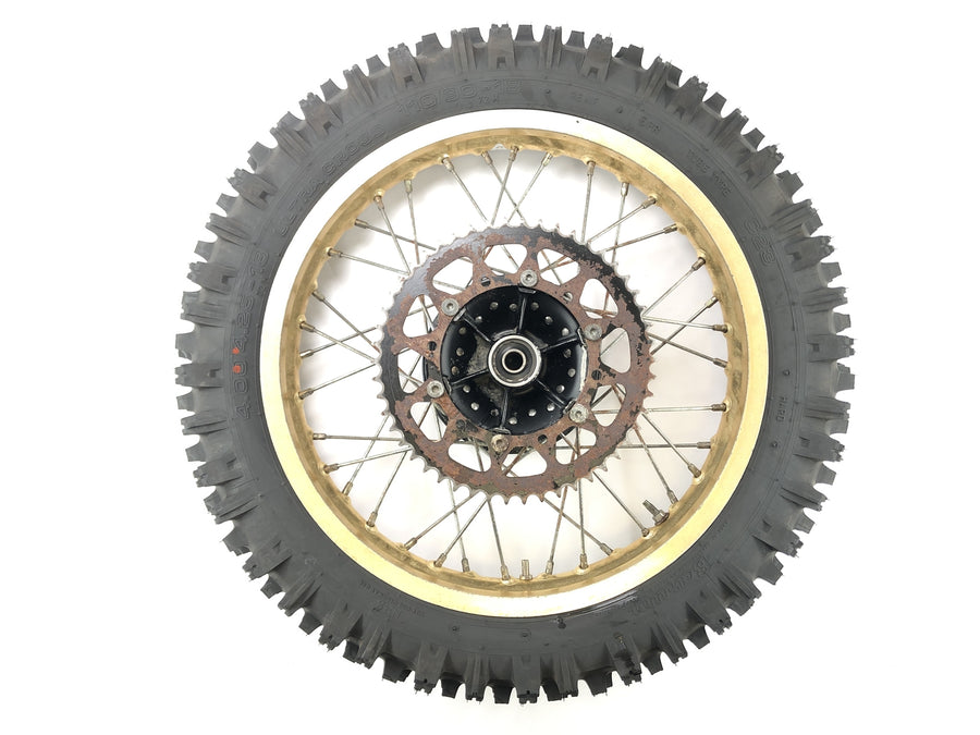 Kawasaki KX 250 [1982] - Hinterrad rim spokes 2.15 x 18 "