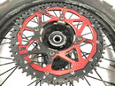 Beta RR 125 [2018] - Rear wheel rim with brake disc and chain wheel 18 inches-6