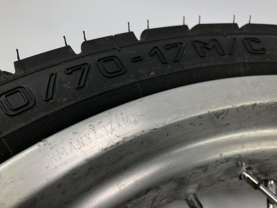 KTM 640 LC4 Prestige [2005] - rear wheel rim wheel spoke wheel 4.25 x 17"