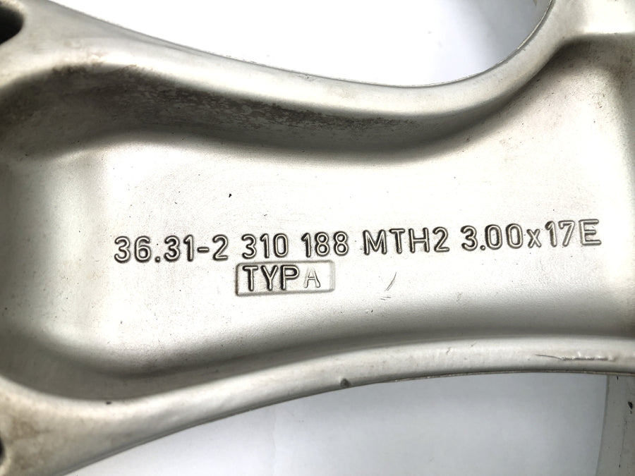 BMW K 1100 LT 100 [1994] - rear wheel Rad rim tire wheel aluminum rim 3.00x17