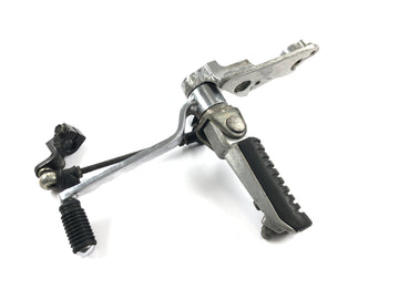 Kawasaki ZRX 1200 S ZRT20A [2001] - Front left footrest system with shift lever and shift linkage driver footrest - 0