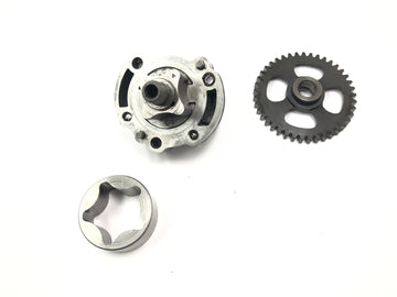 Yamaha XT 500 1U6 [1981] - Oil pump gear rotor pump insert