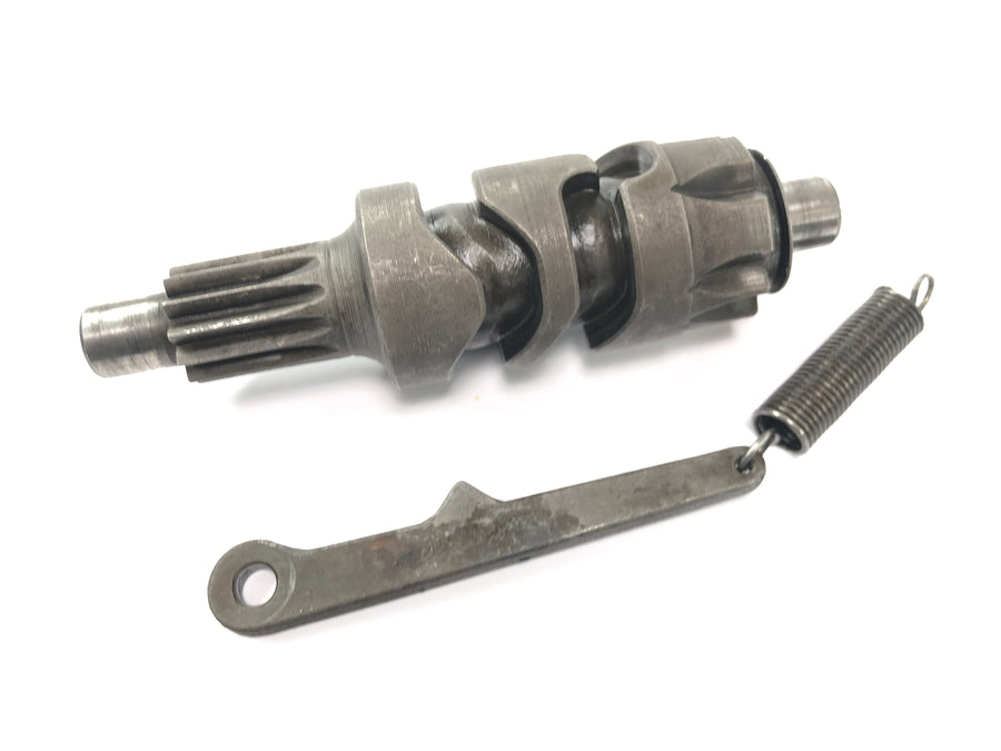 DKW NZ 250 [1938] - shift drum with spring and lever for gear shifting