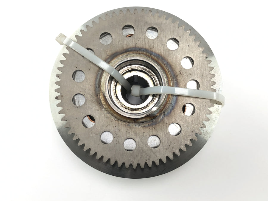Sachs ZX 125 [1998] - Pole wheel with starter freewheel alternator rotor generator rotor