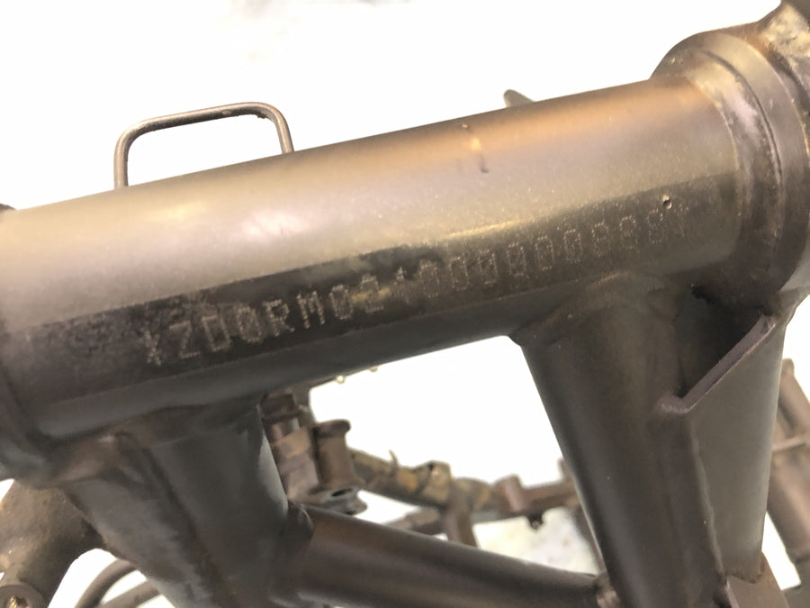 Yamaha MT 03 RM02 [2007] - Frame chassis main frame with papers