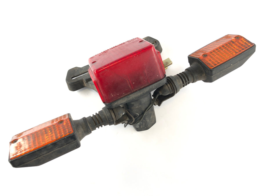 Yamaha XT 600 Zenere 34L [1985] - license plate holder with turn signals and taillights