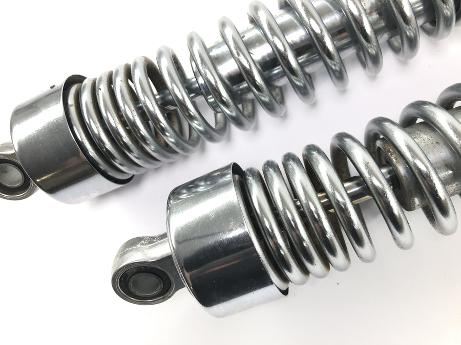Triumph Bonneville T100 986MF [2012] - rear shock absorber strut pair chrome