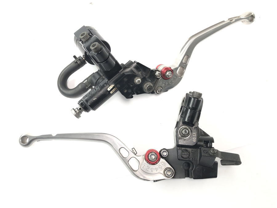 Triumph Speed Triple 1050 515NJ [2007] - brake lever clutch lever set motorcycle lever Prosports with report and CNC compensation container
