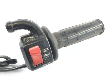 Yamaha XT 600 Zentere 34L [1985] - handlebar fittings handlebar switch on the right gas handle - 0