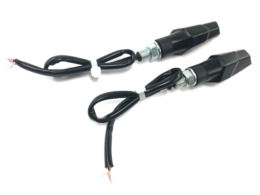 Moto Guzzi V11 Sport [1999] - Indicator Direction Indicator Pair Black Universal