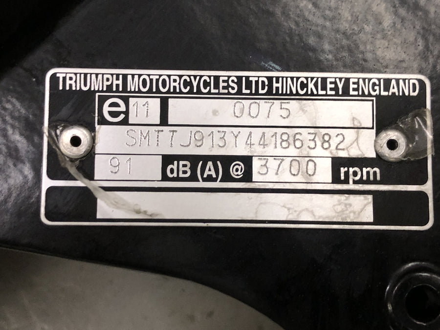 Triumph Speedmaster 900 [2003] - Rahmen Hauptrahmen mit Papiere