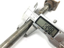 Sachs ZX 125 [1998] - rear wheel axle wheel axle axle complete 15mm-3