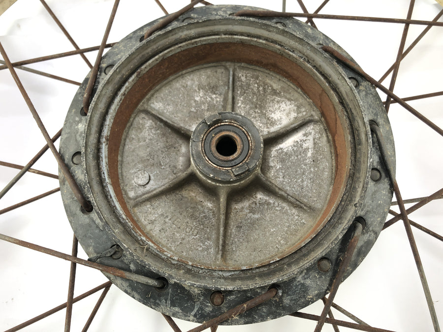 Yamaha XT 500 1U6 [1981] - Front wheel rim gold