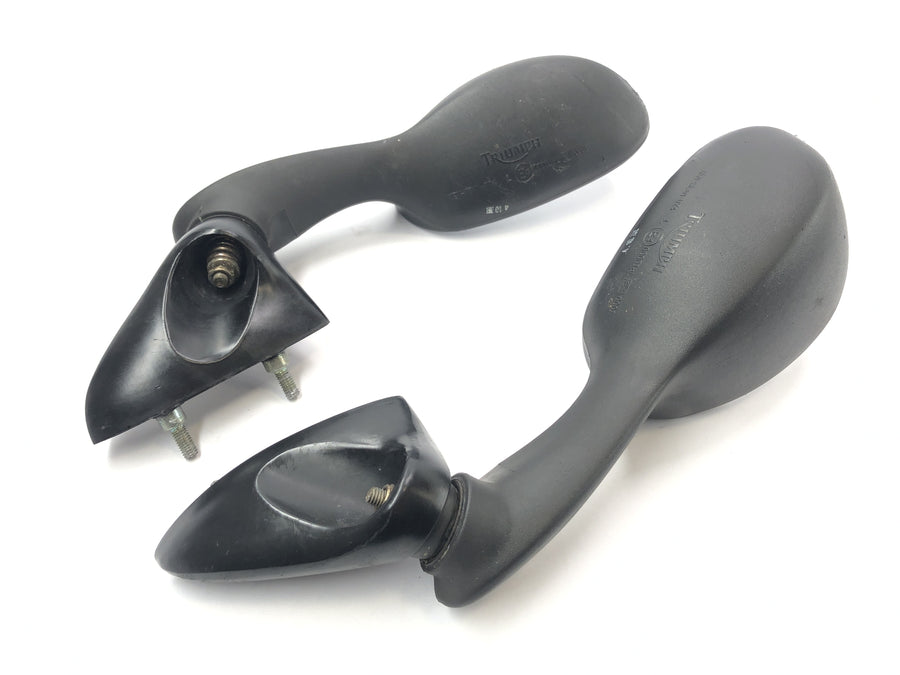 Triumph Daytona 955i T595N [2003] - mirror rear mirror side mirror couple black black