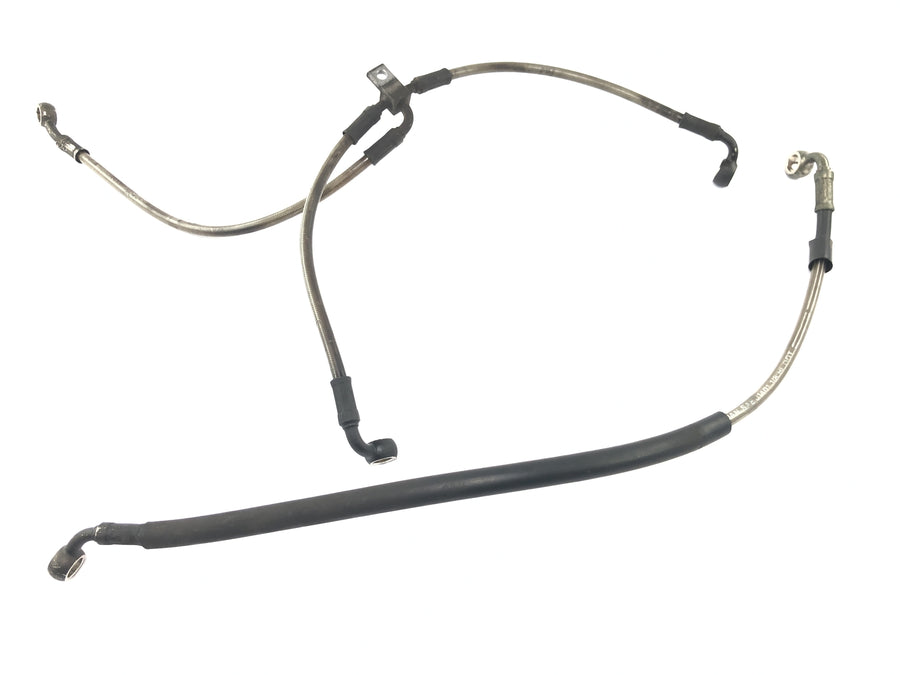 BMW K 1200 S K12S [2005] - brake line brake hose steel braided front set
