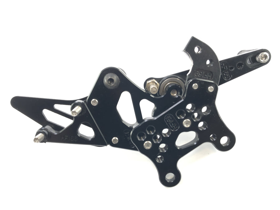 Aprilia RSV4 1000 [2010] - Footrest set with gearshift pedal and brake pedal