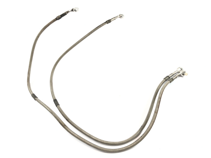 Yamaha XJR 1200 4PU [1996] - Steel braided brake line at the front