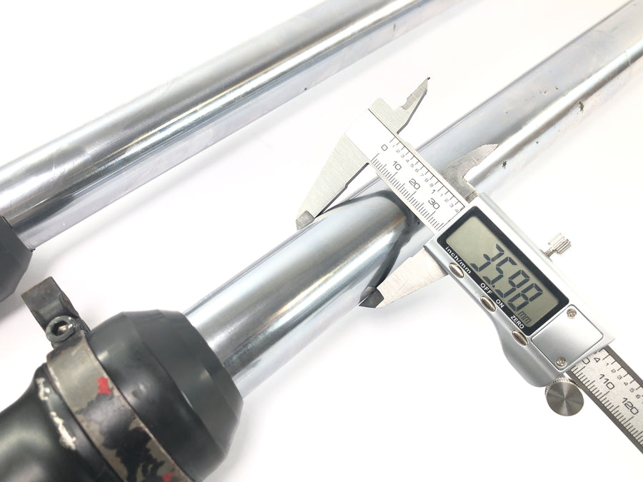 Yamaha XT 500 1U6 [1981] - Fork telescopic fork front fork with axle