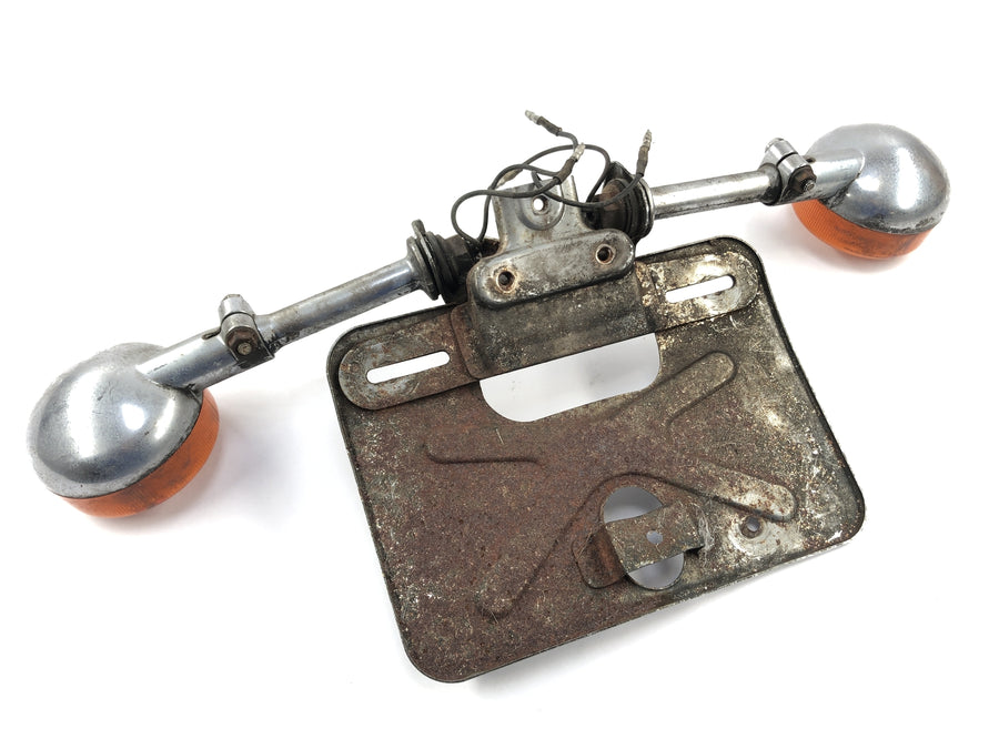 Yamaha XV 750 5G5 [1982] - turn signal with bracket and license plate holder