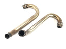 Moto Guzzi Stelvio 1200 4V [2009] - exhaust pipe manifold pipe stainless steel left and right-2