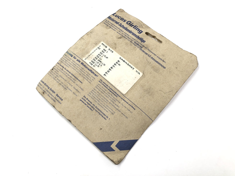Kawasaki Z 1100 KZT10A [1984] - brake pads in front disc brake blanket VA ABE